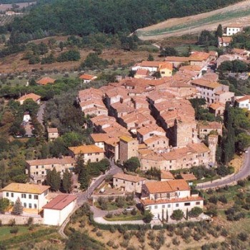 San Donato in Poggio: vista aerea